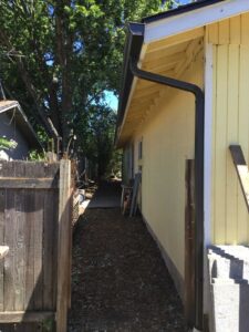 A Residential Bronze Gutter Installation by Oregon Gutter Service in Albany, Oregon