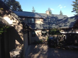 A Residential Musket Brown Gutter Installation by Oregon Gutter Service in Albany, Oregon