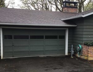 A Residential White Gutter Installation by Oregon Gutter Service in Albany, Oregon