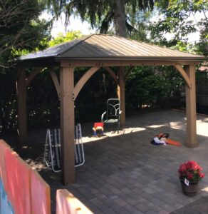 A Residential Bronze Gutter Installation by Oregon Gutter Service in Corvallis, Oregon