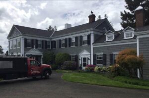 A Residential Gutter Cleaning by Oregon Gutter Service in Portland, Oregon