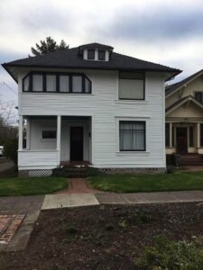 A Residential Black Gutter Installation by Oregon Gutter Service in Portland, Oregon