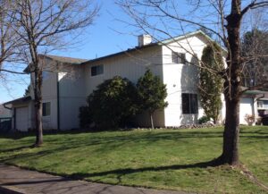 A Residential Forest Green Gutter Installation by Oregon Gutter Service in Portland, Oregon