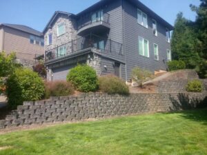 A Residential Charcoal Gutter Installation by Oregon Gutter Service in Salem, Oregon